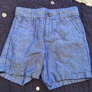 Janie and Jack boys linen shorts